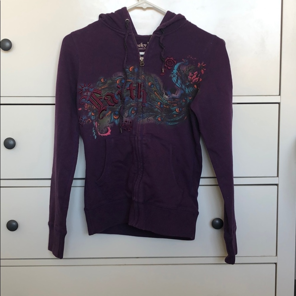 Lucky Brand zip up hoodie